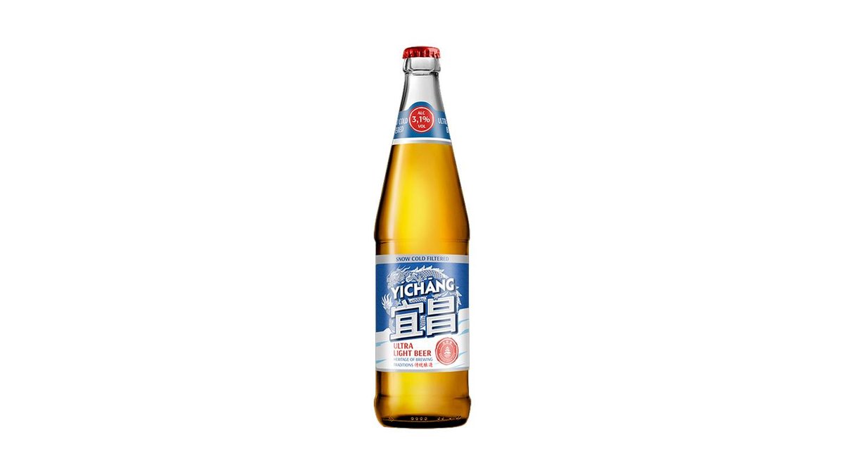 Пиво Yichang Ultra Light 0,62 л