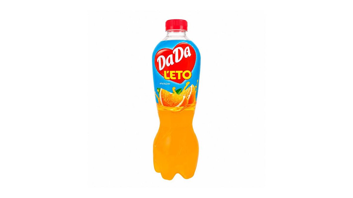 Da-Da Напиток Dada Pet 1л Апельсин-Лемонграсс
