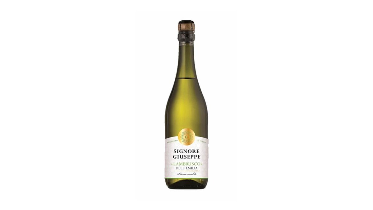 Вино Lambrusco Dell'Emilia Bianco белое полусладкое 0,75 л
