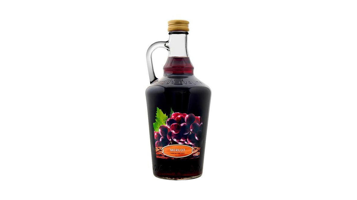 Вино Chateau Cojusna Merlot красное полусладкое 1 л