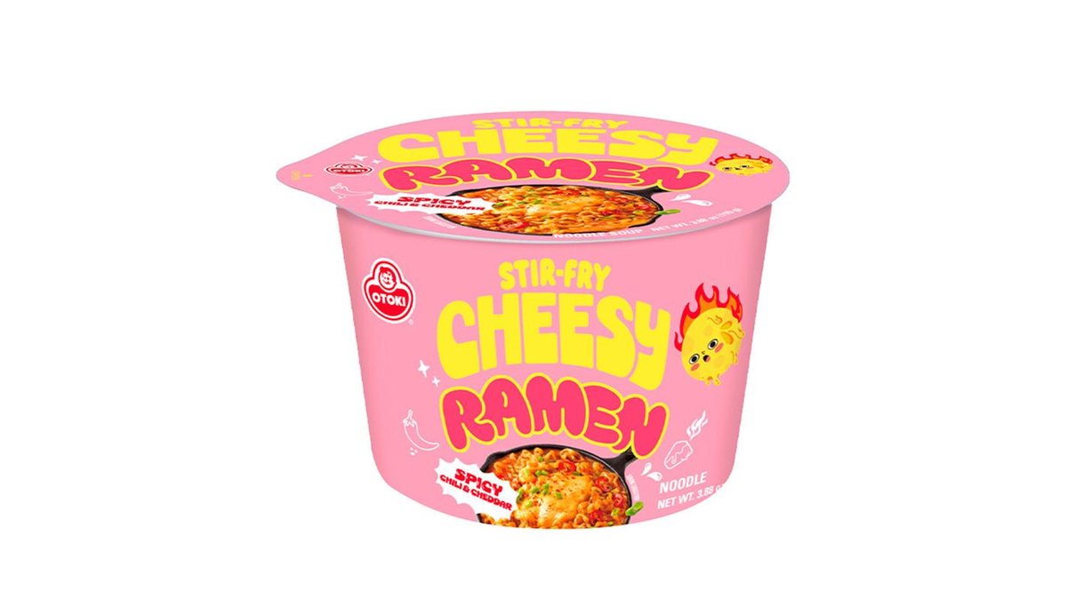 Лапша Cheesy Ramen Cheddar 90 г