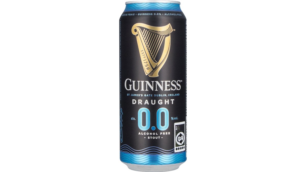 Guinness Draught 0.0% 44 Cl