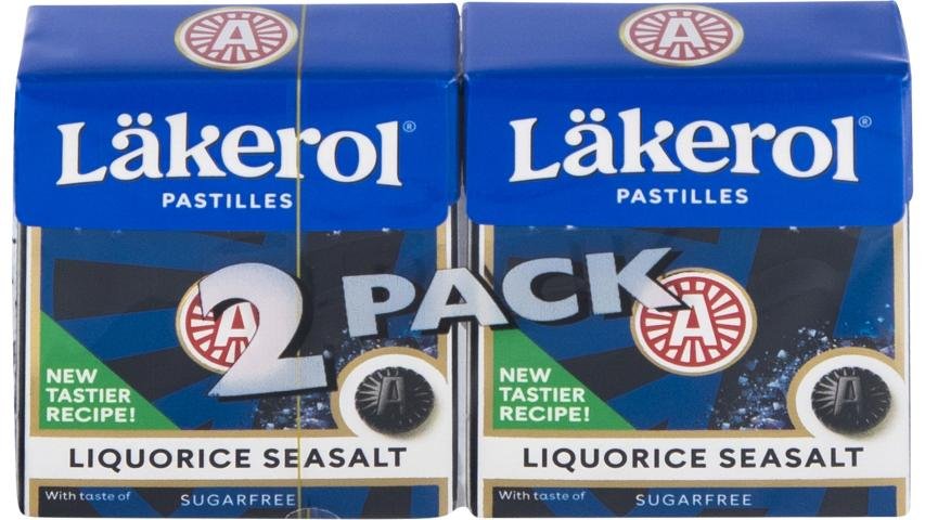 Lakrids pastiller m. havsalt, Läkerol
