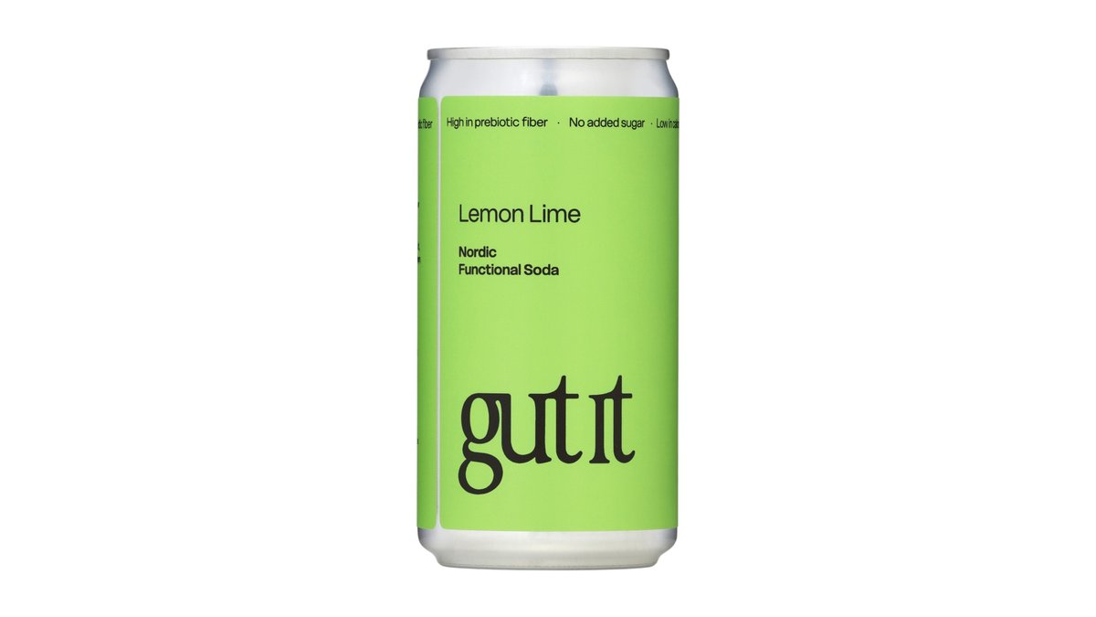 Gut It Sodavand Lemon Lime