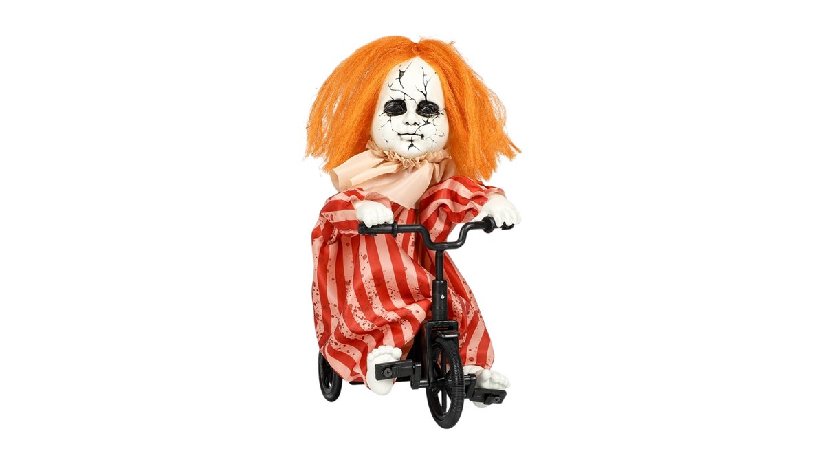 Animated pige på cykel, Hisabjoker