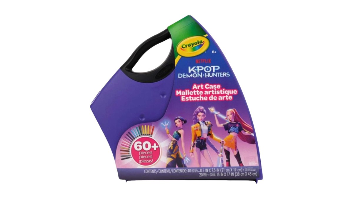 K-Pop Demon Hunters farvelægningssæt