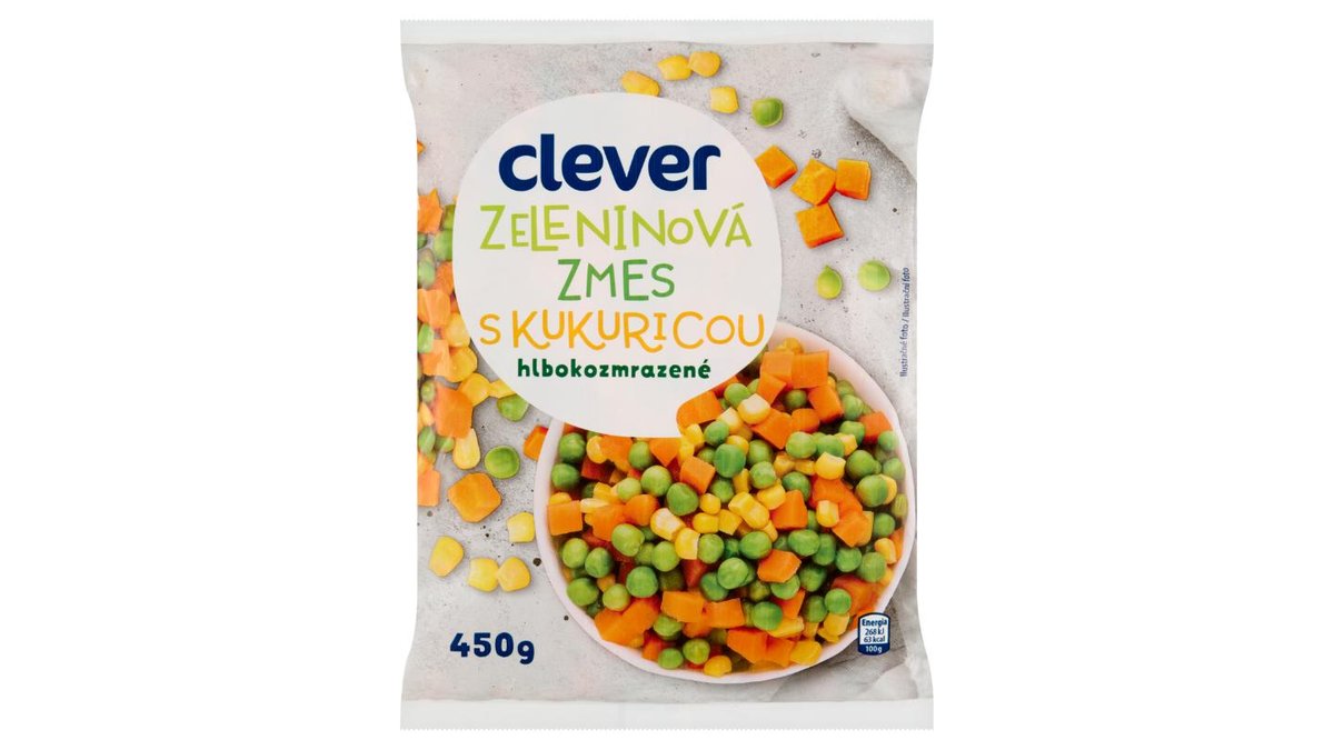 clever Zeleninová směs s kukuřicí 450g