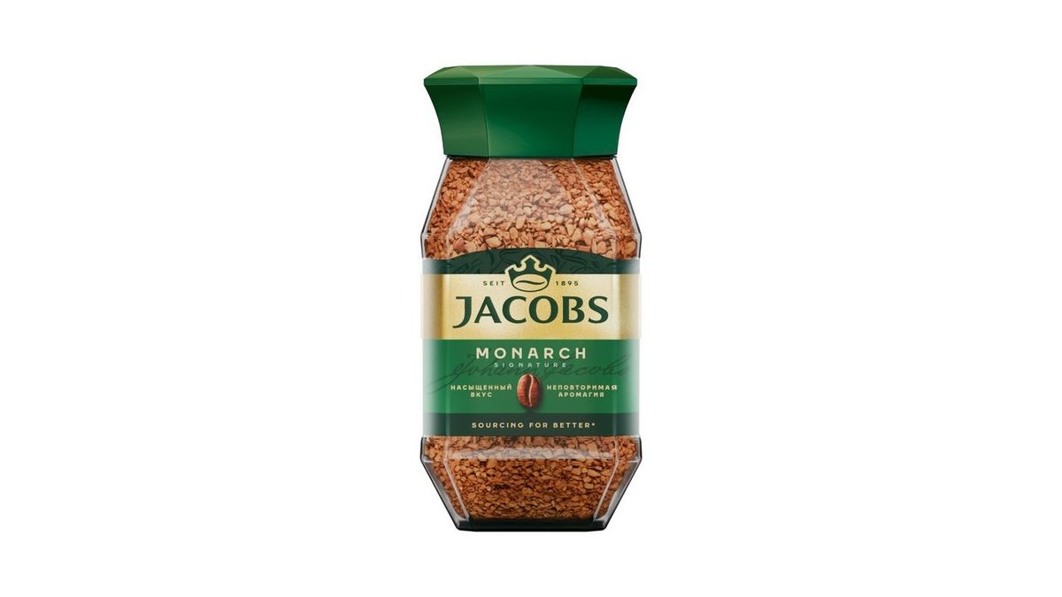 Кофе растворимый Jacobs Monarch 47,5 г