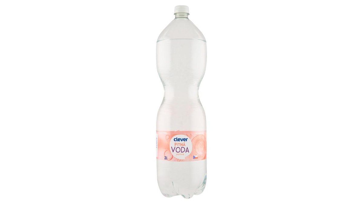 clever Pitná voda perlivá 2l