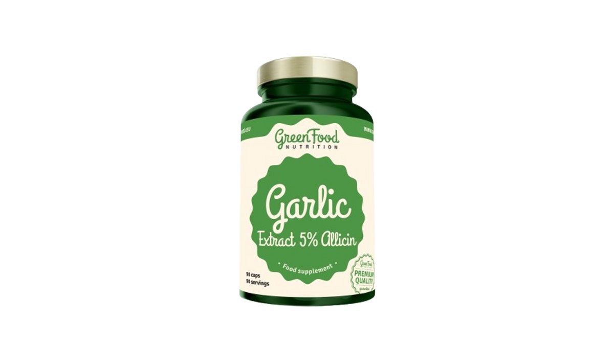 GreenFood Nutrition Garlic Extract 90 kapslí