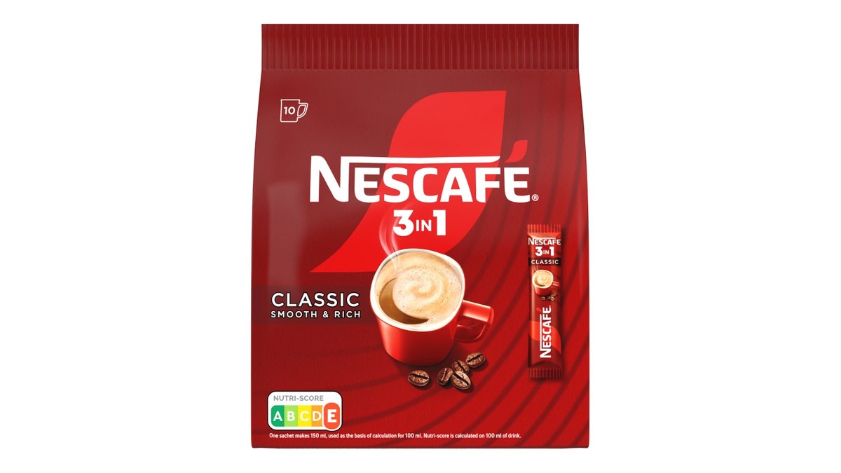 Nescafé 3in1 Classic instantní káva porcovaná
