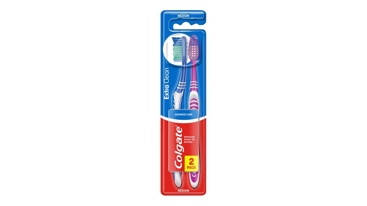 Colgate Extra Clean zubní kartáček Medium