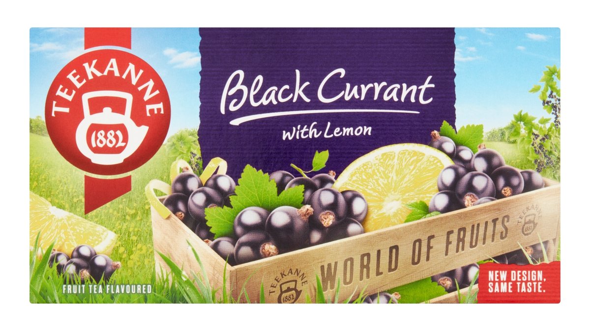 Teekanne ovocný čaj Black Currant with Lemon