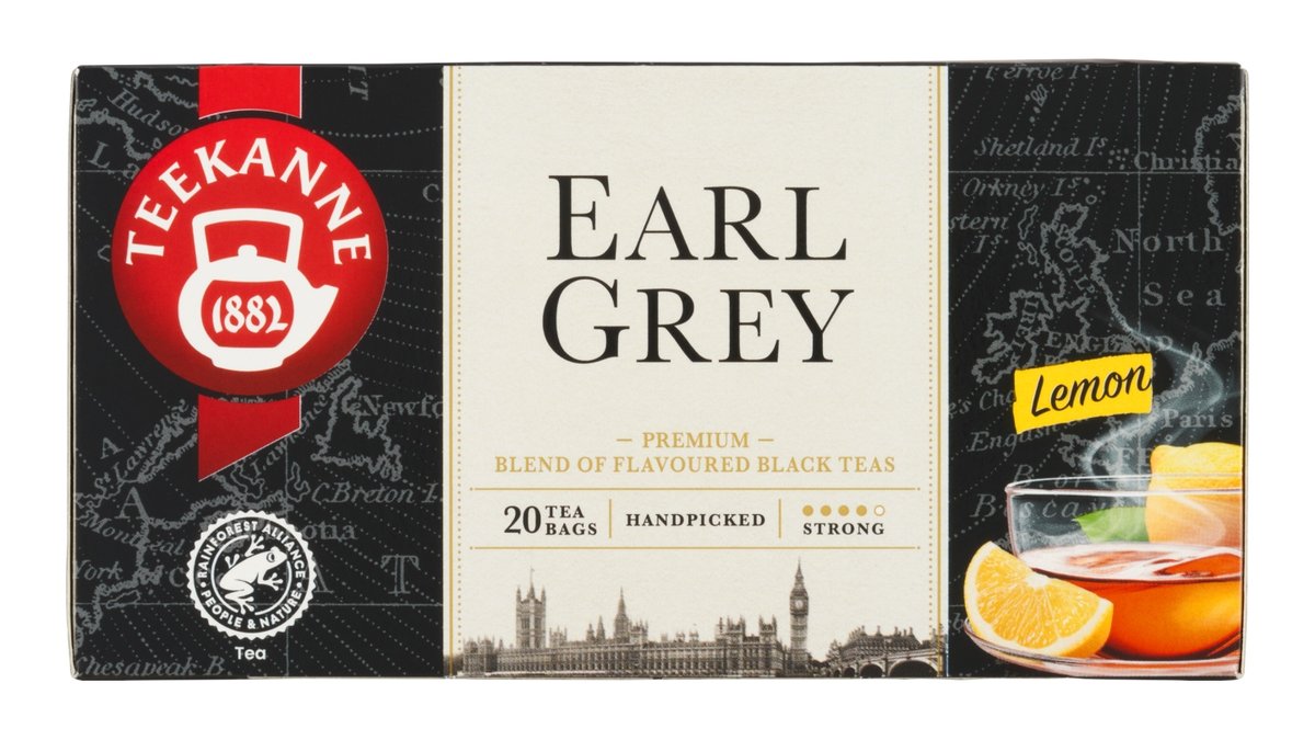 Teekanne černý čaj Earl Grey Lemon