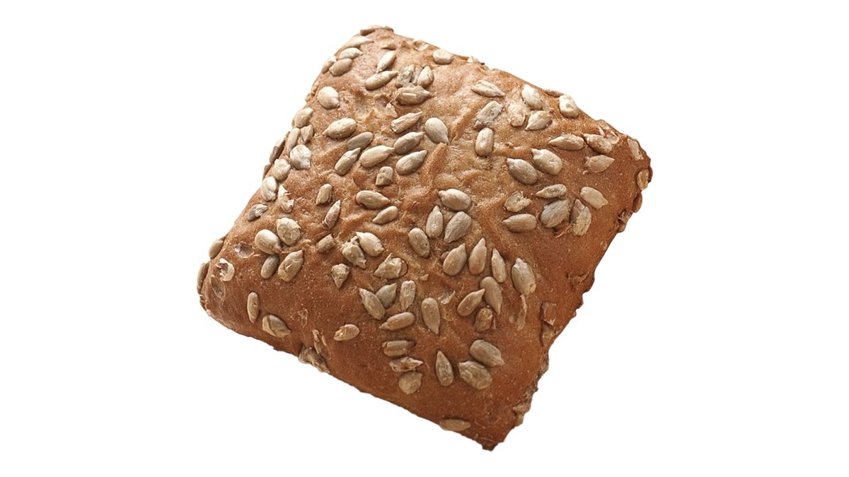Bulka se slunečnicovým semínkem