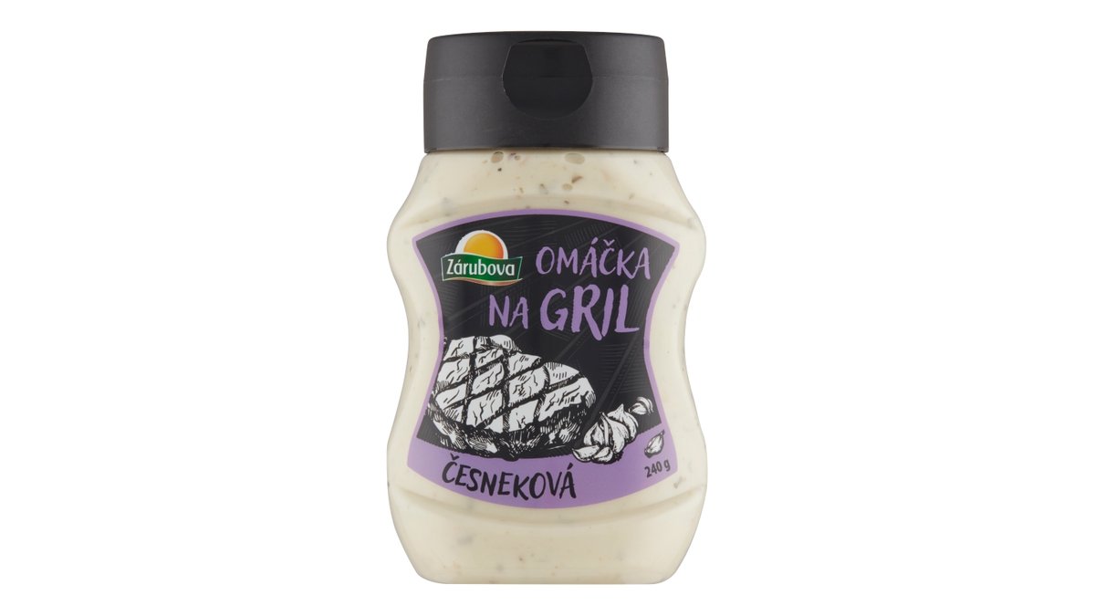Zárubova Omáčka na gril česneková
