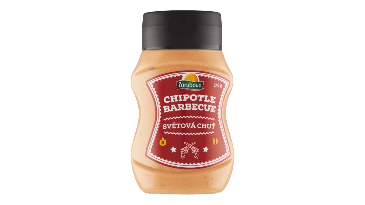 Zárubova Omáčka chipotle barbecue