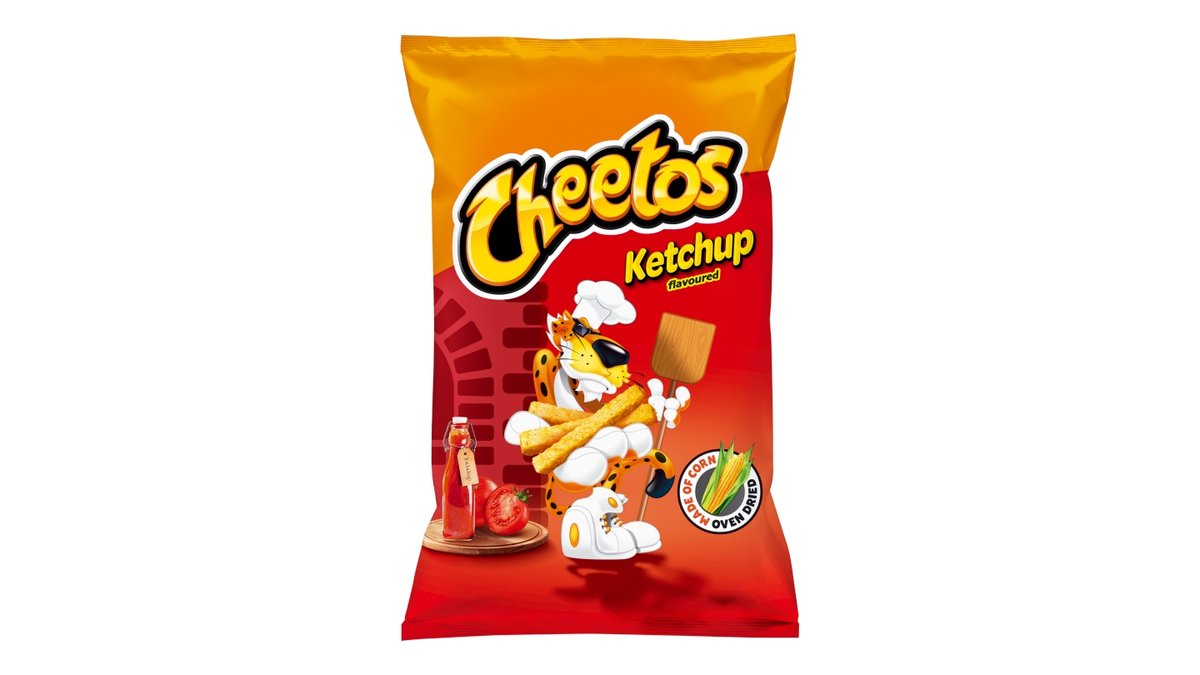 Cheetos křupky s příchutí kečupu