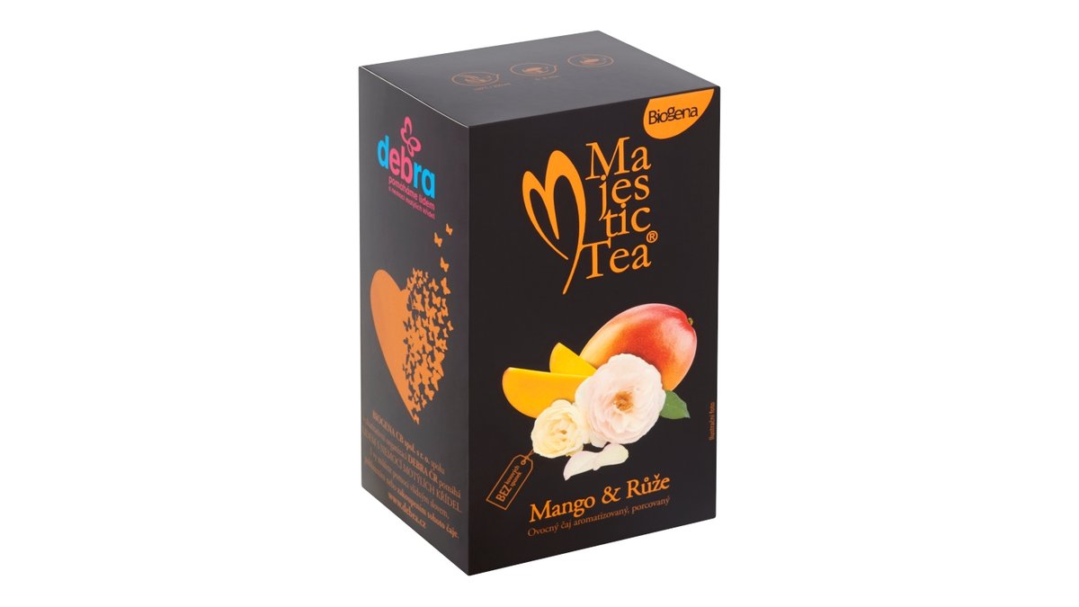 Majestic Tea ovocný čaj mango & růže