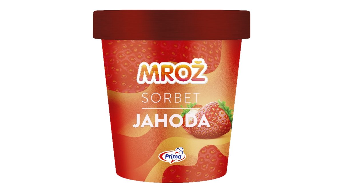 Prima Mrož sorbet jahoda pinta