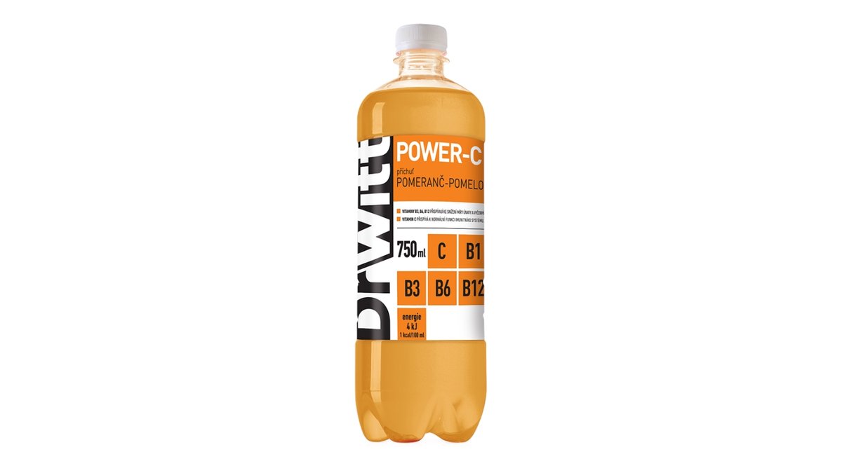 DrWitt Power-C s příchutí pomeranč-pomelo