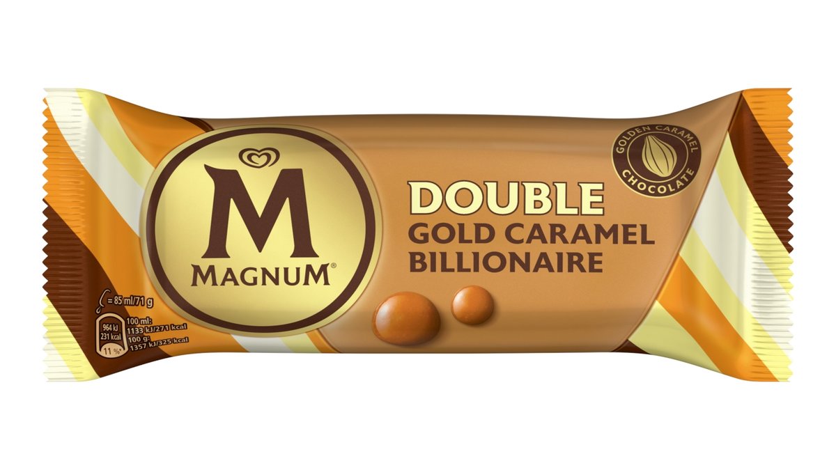 Magnum Double Gold Caramel Billionaire nanuk
