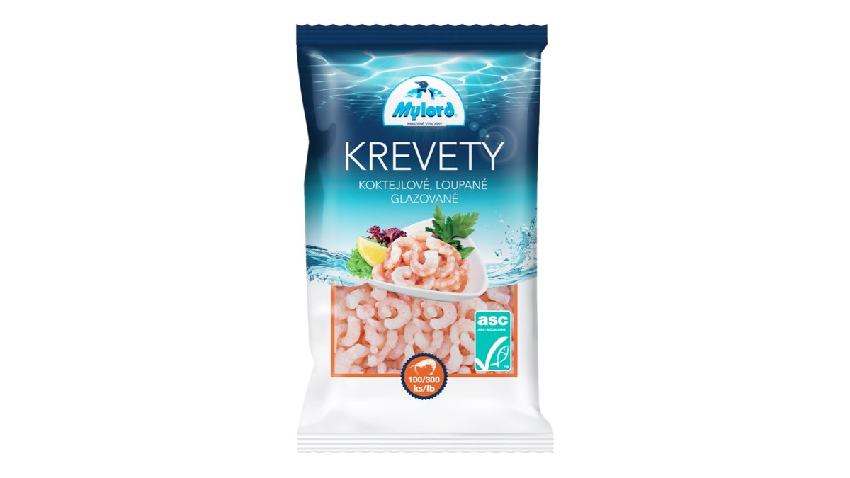 Mylord krevety koktejlové loupané glazované