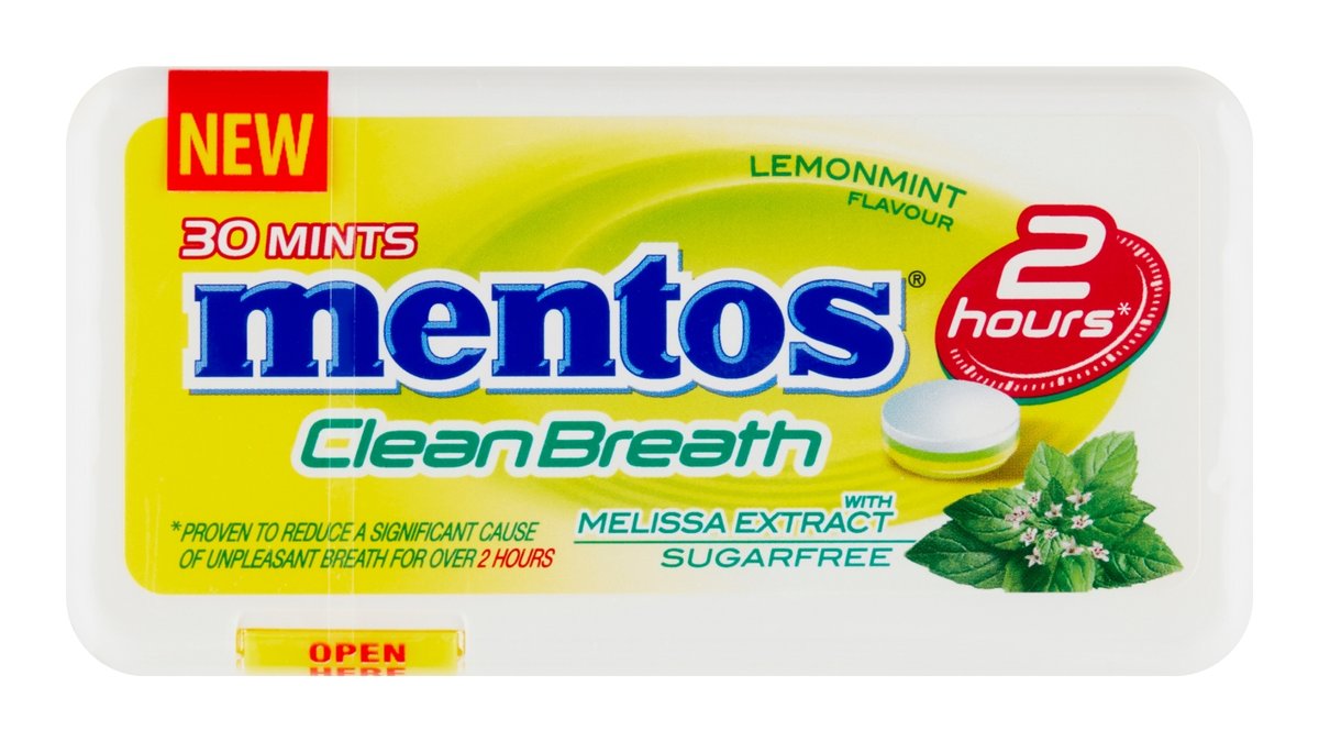 Mentos CleanBreath  Lemon Melissa