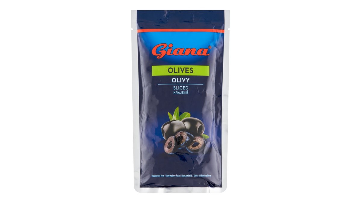 Giana olivy černé krájené