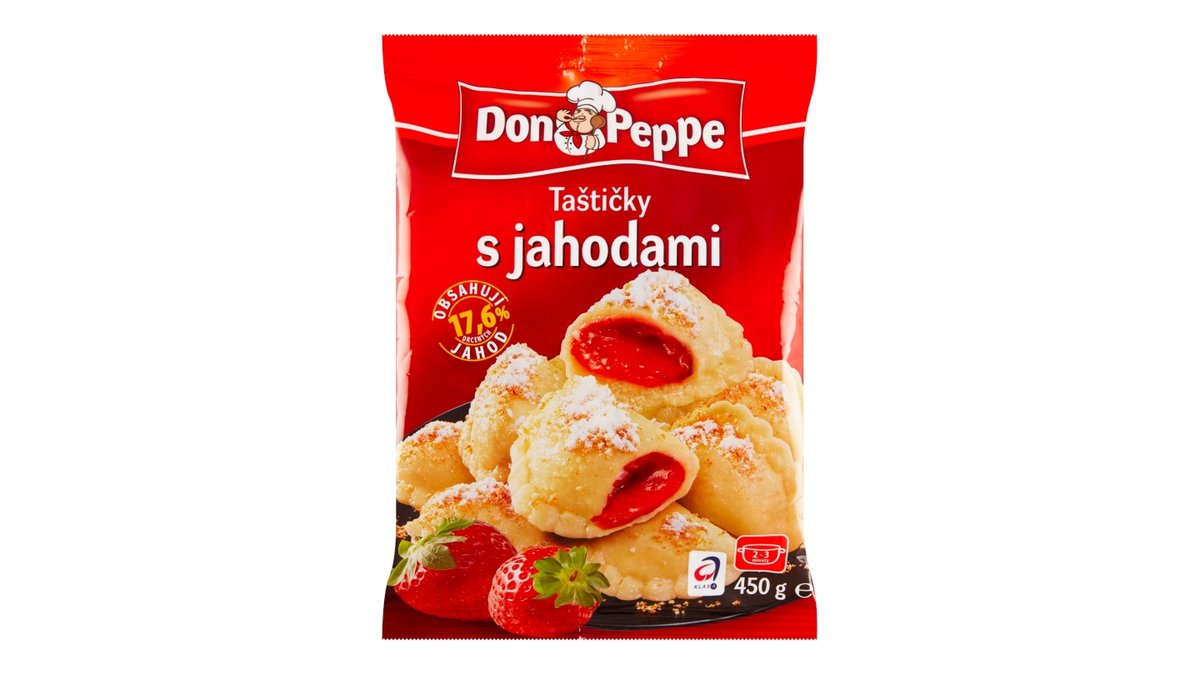 Don Peppe taštičky s jahodami