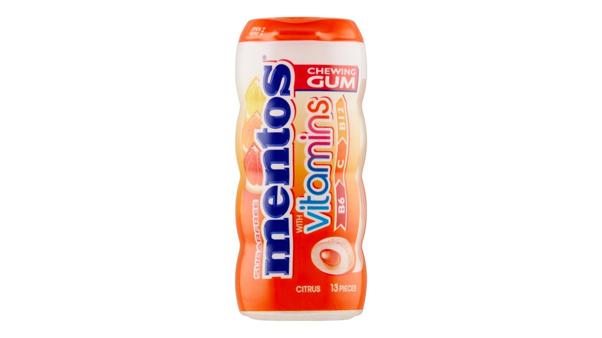 Mentos žvýkačky vitamins s citrusovou příchutí