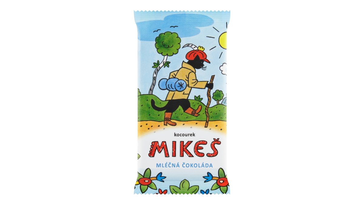 Mléčná čokoláda Kocour Mikeš