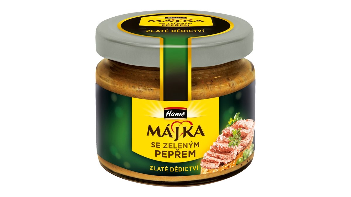 Hamé Májka se zeleným pepřem