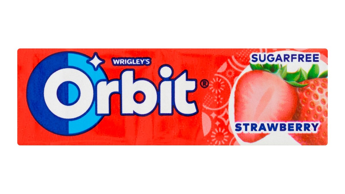 Orbit žvýkačky jahodové