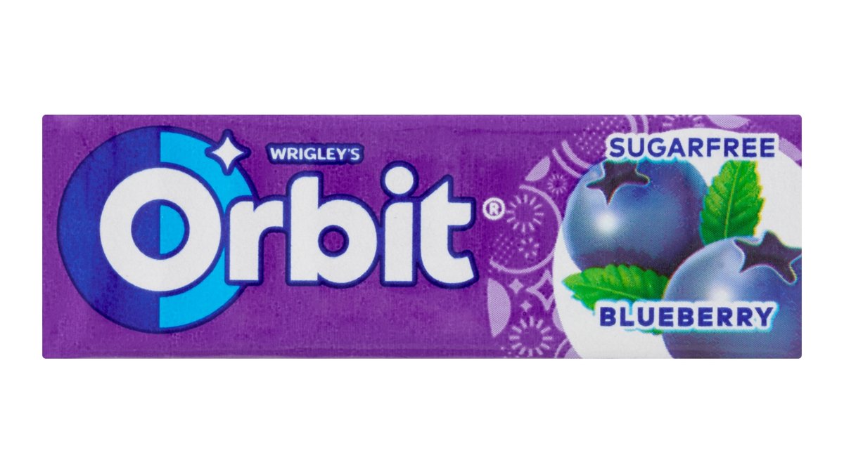 Orbit Blueberry dražé