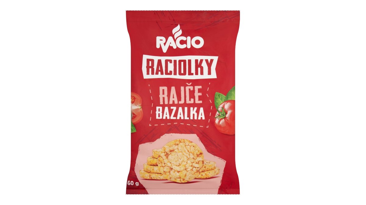 Racio raciolky rajče a bazalka