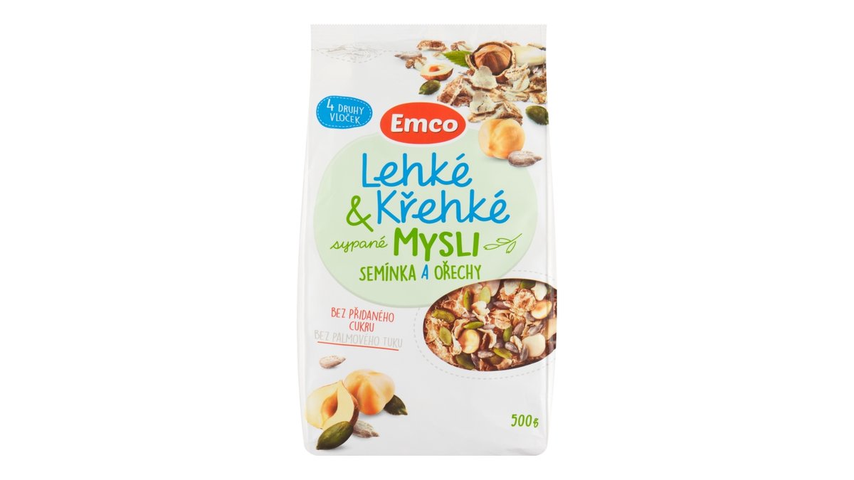 Emco Lehké a křehké mysli semínka a ořechy