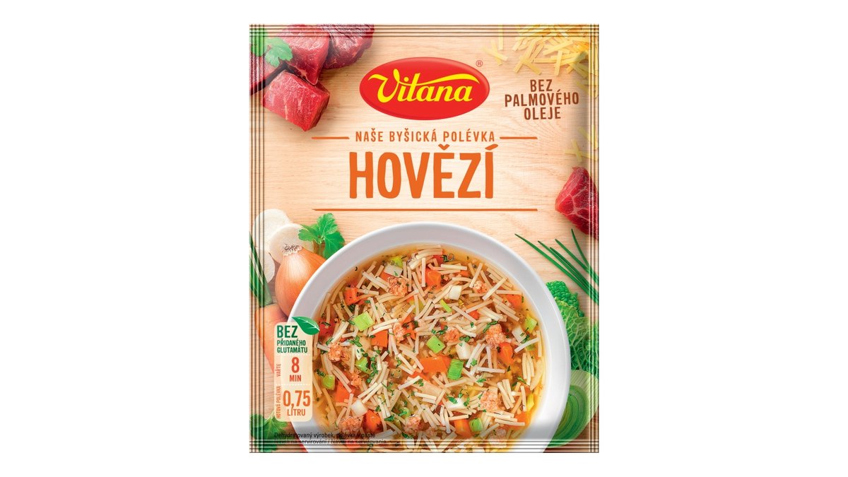 Vitana Byšická polévka hovězí