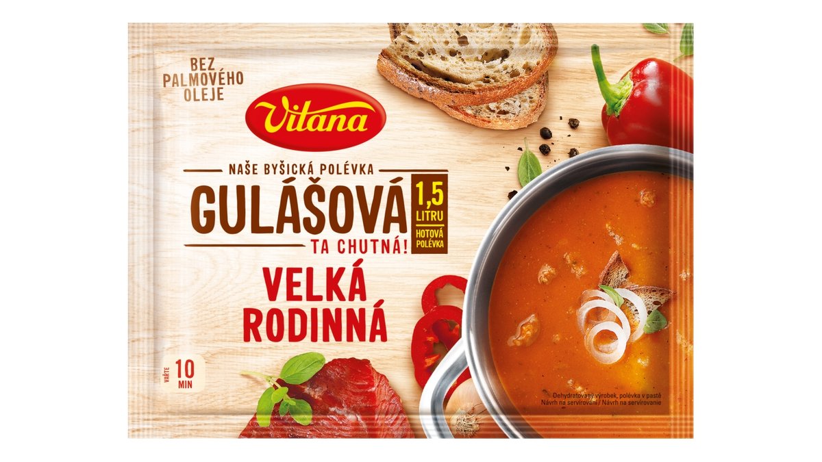 Vitana Velká rodinná polévka gulášová