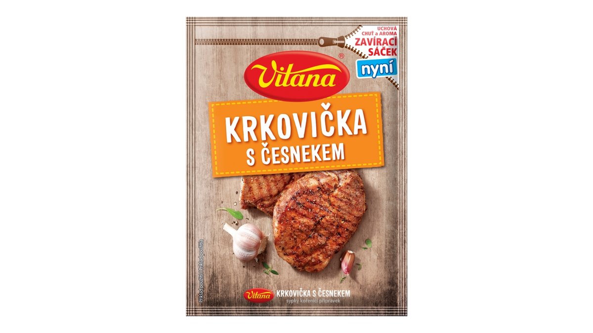 Vitana Krkovička s česnekem