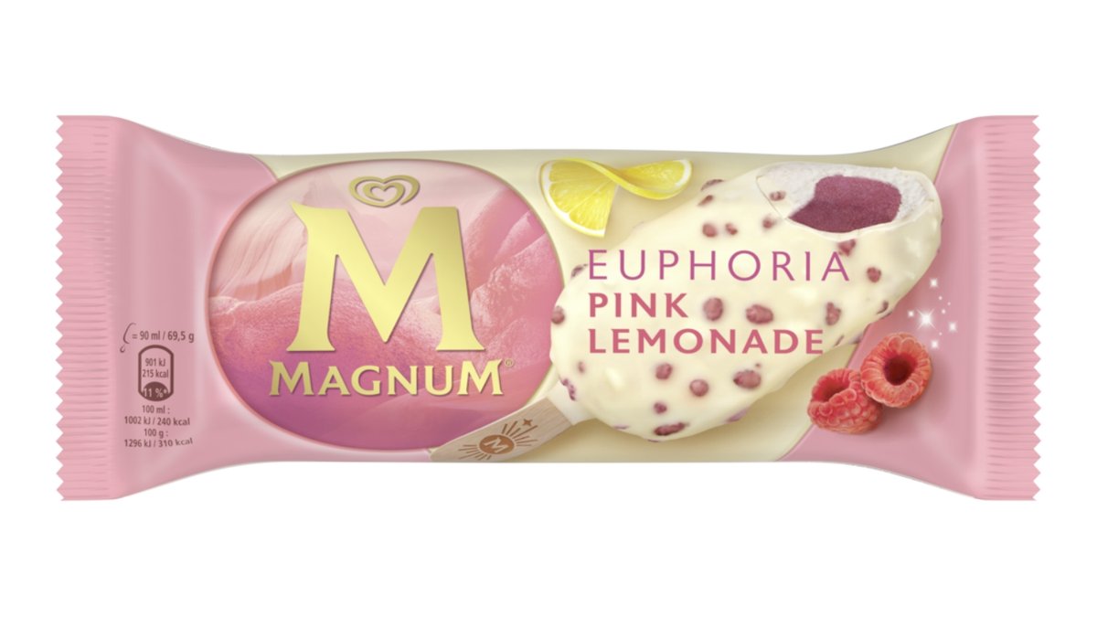 Magnum Euphoria Pink Lemonade nanuk