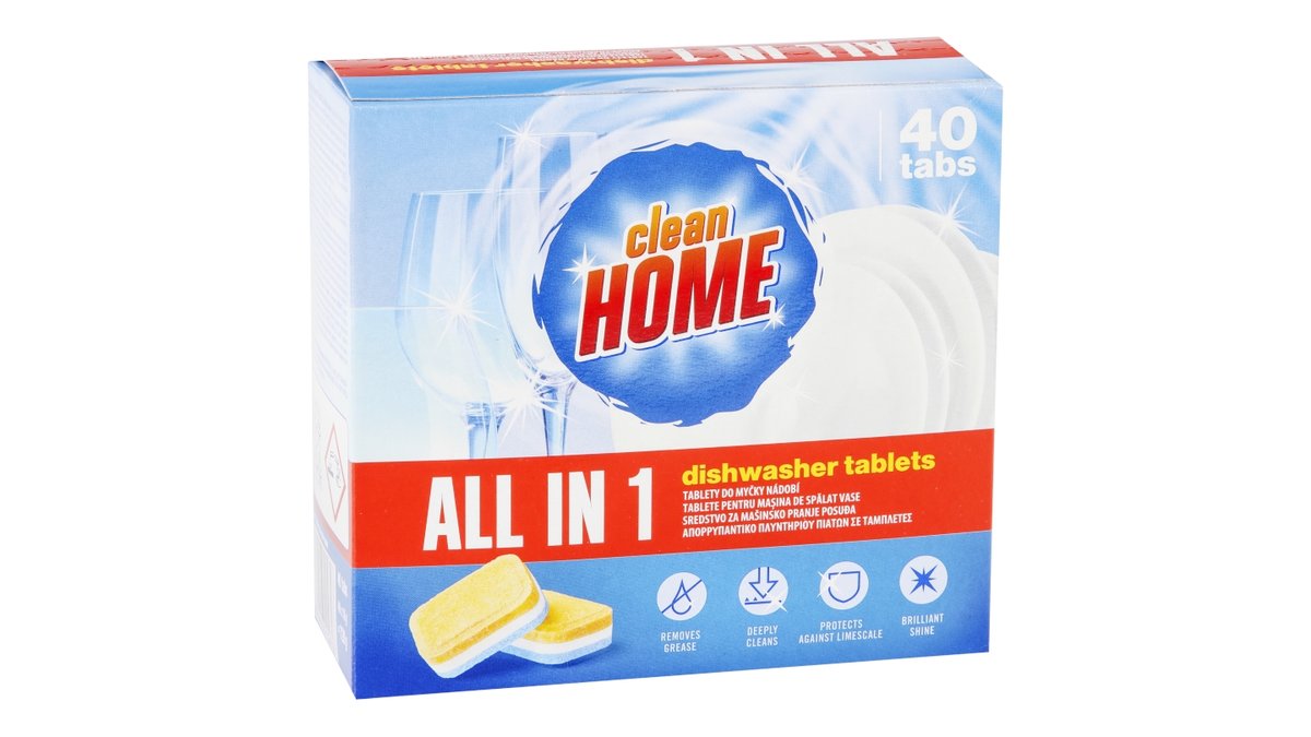 Clean Home tablety do myčky