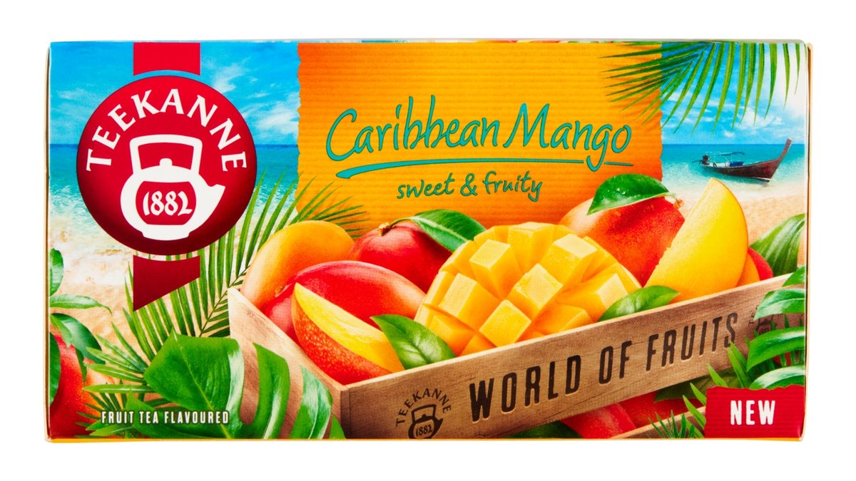 Teekanne Caribbean Mango ovocný čaj