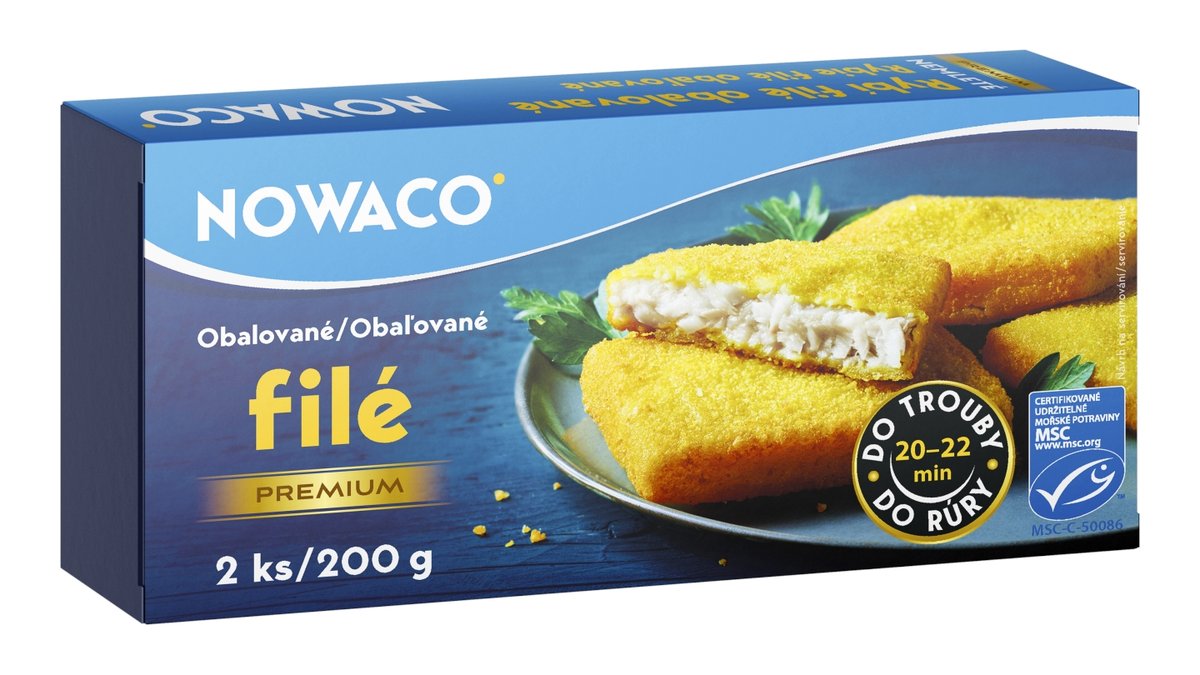 Nowaco obalované filé Premium