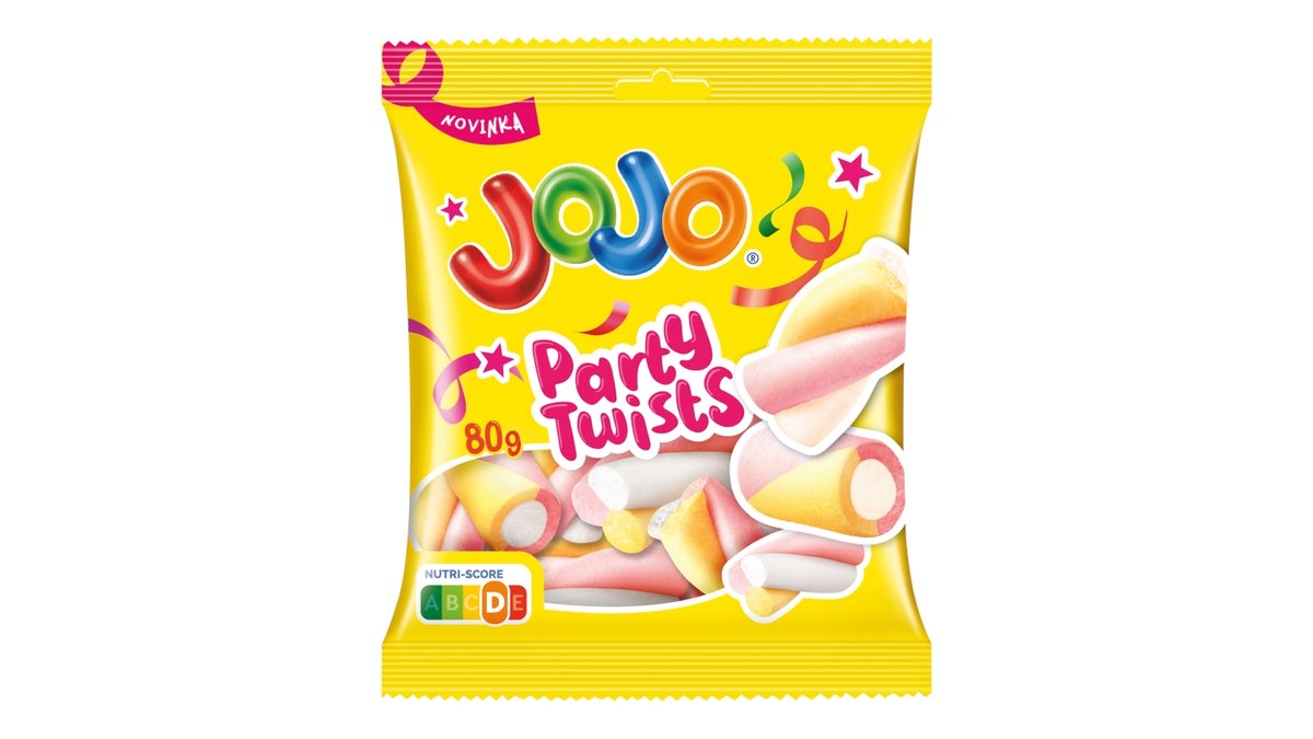 Jojo Party Twist pěnové bonbóny