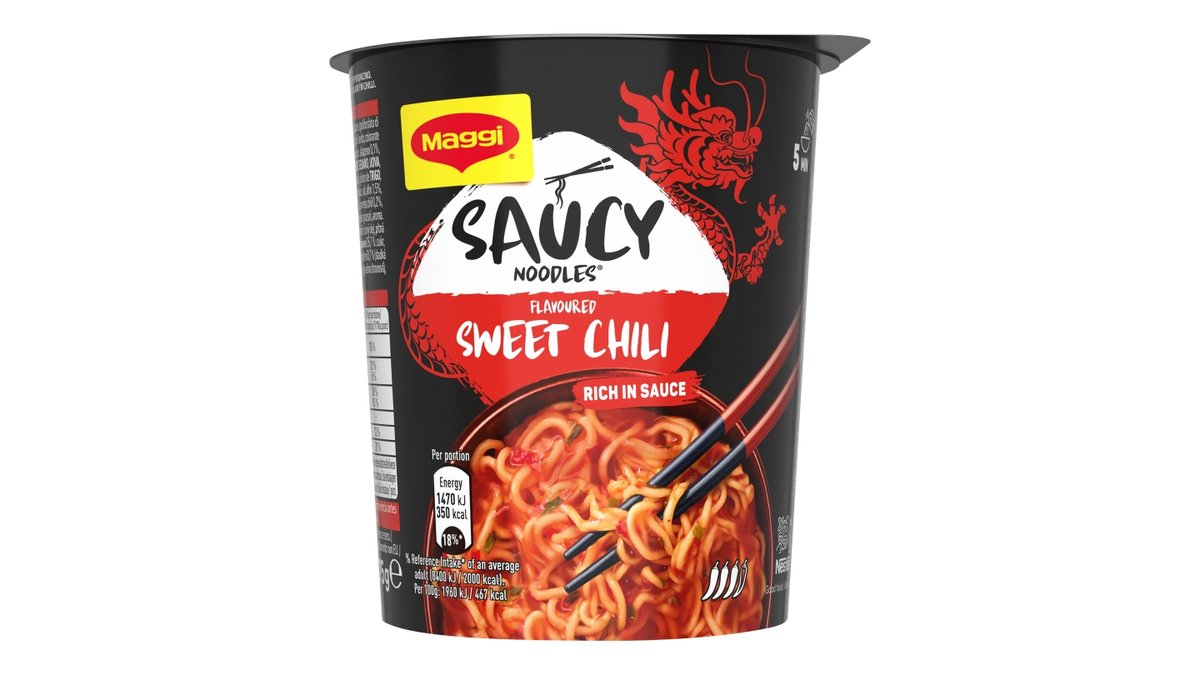 Maggi Saucy Noodles Sweet chili