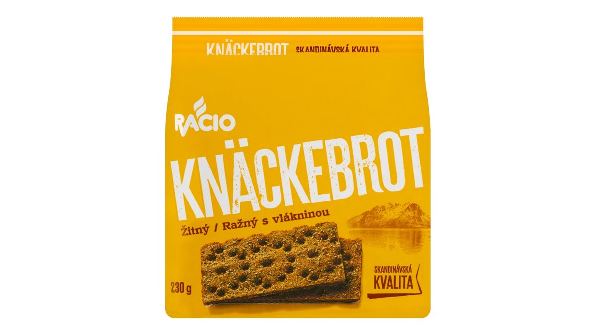 Racio knäckebrot žitný s vlákninou