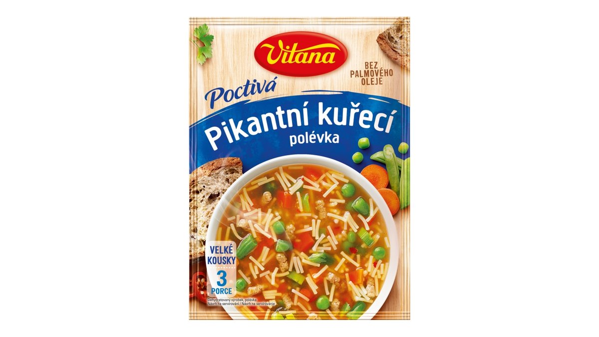 Vitana Poctivá polévka pikantní kuřecí