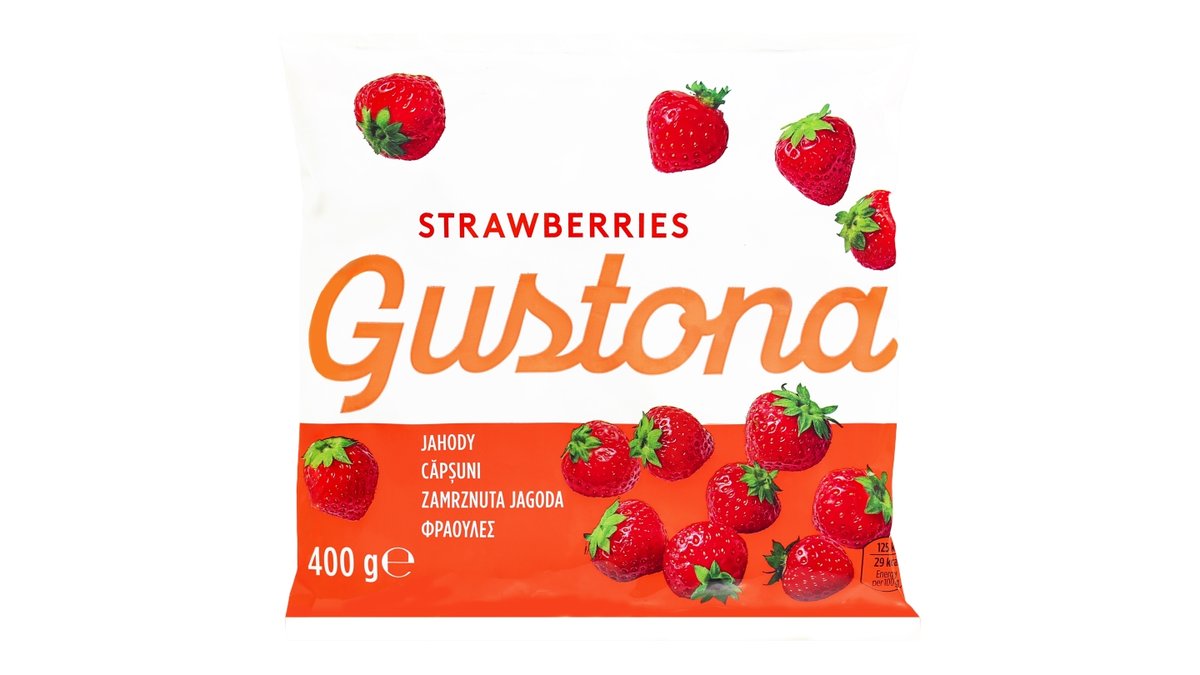 Gustona jahody mražené