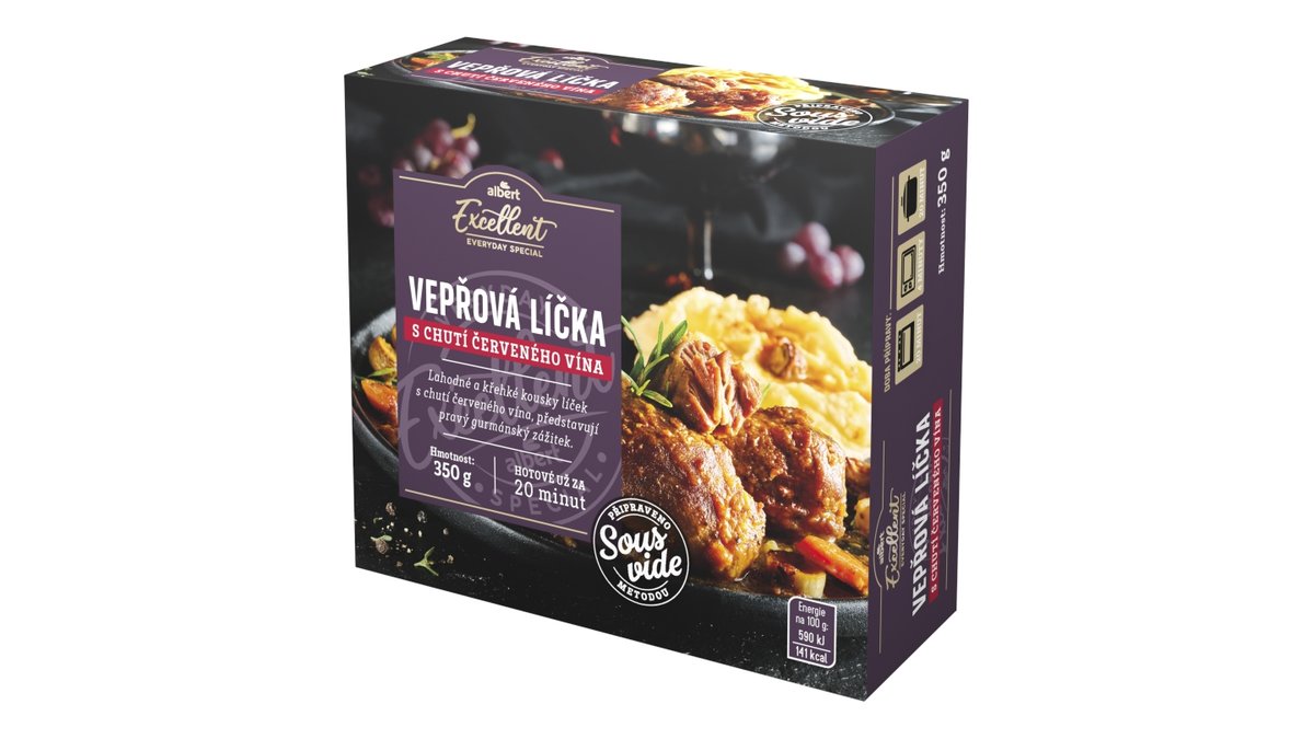 Albert Excellent SousVide vepřová líčka